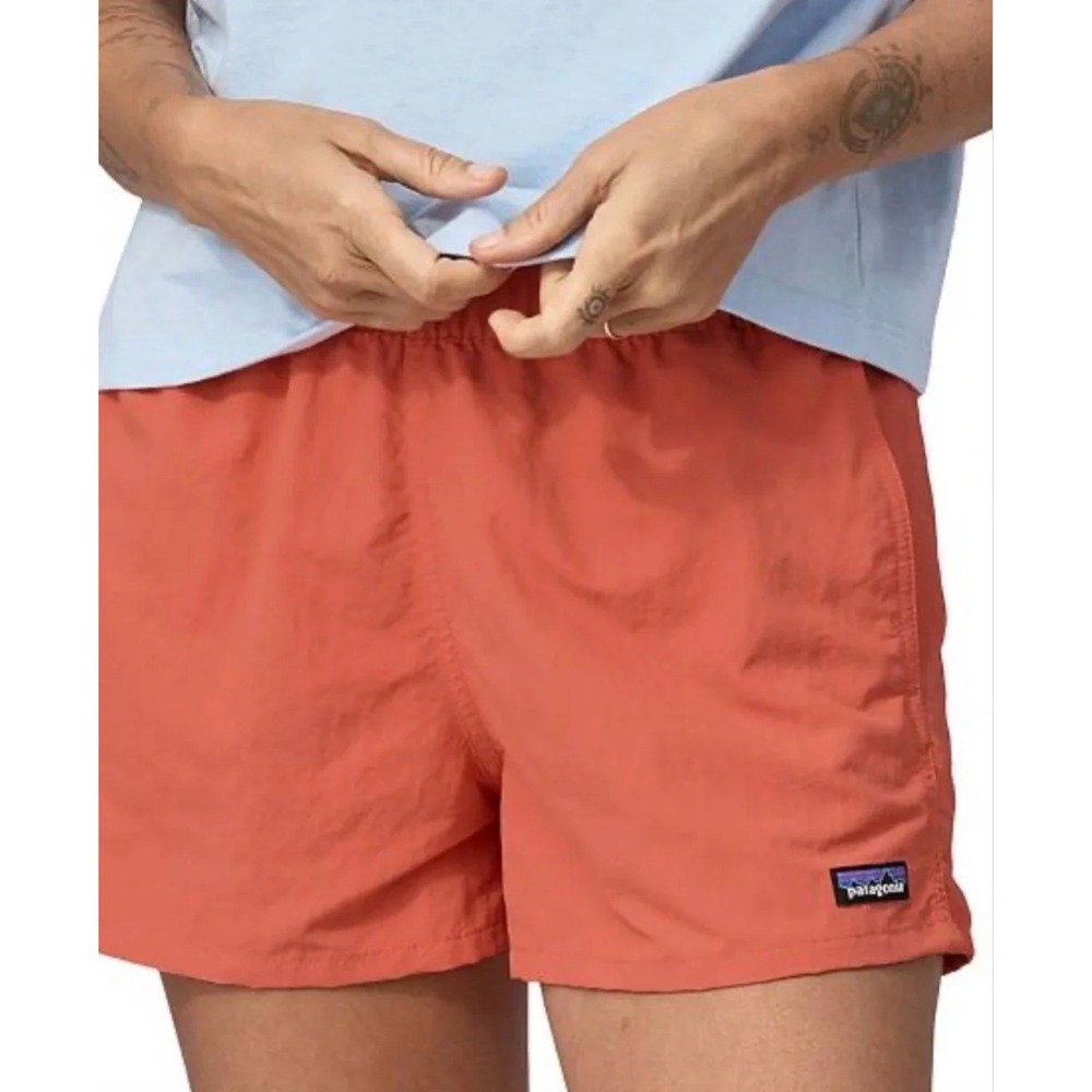 Patagonia Womens Barely Baggies Short 2.5" CohoCoral Pink XL NWT Outdoors Hiking